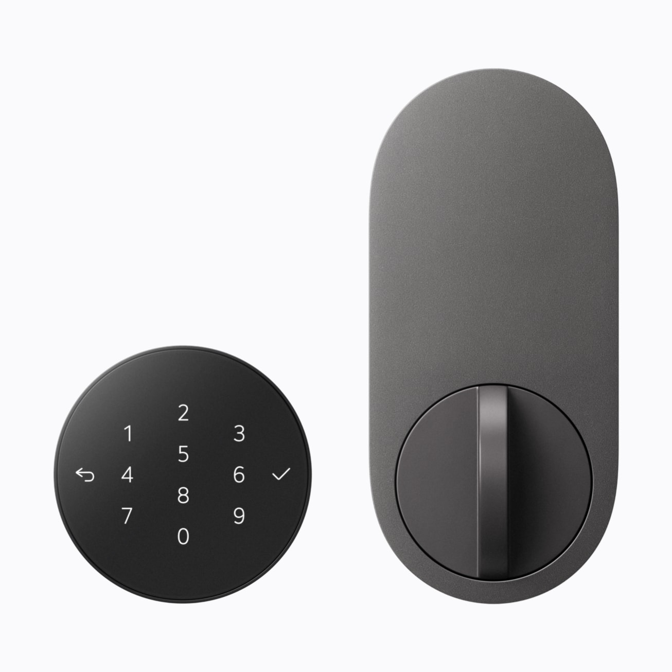 Apple Home Collection 與 Schneider Electric 合作推出的智慧門栓鎖，支援 iPhone 與 Apple Watch 家庭鑰匙感應解鎖