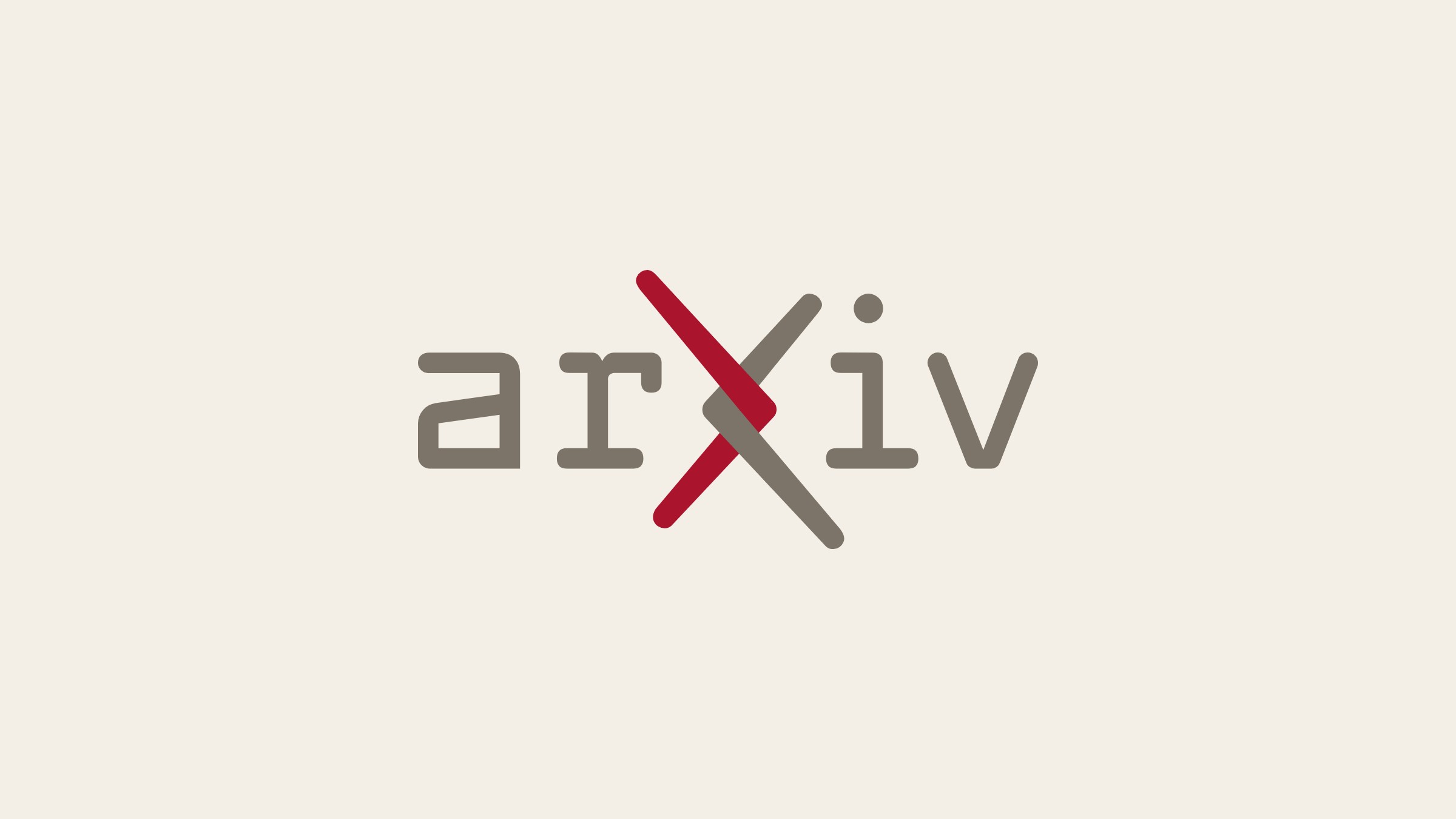 預印本平台 arXiv 的標誌