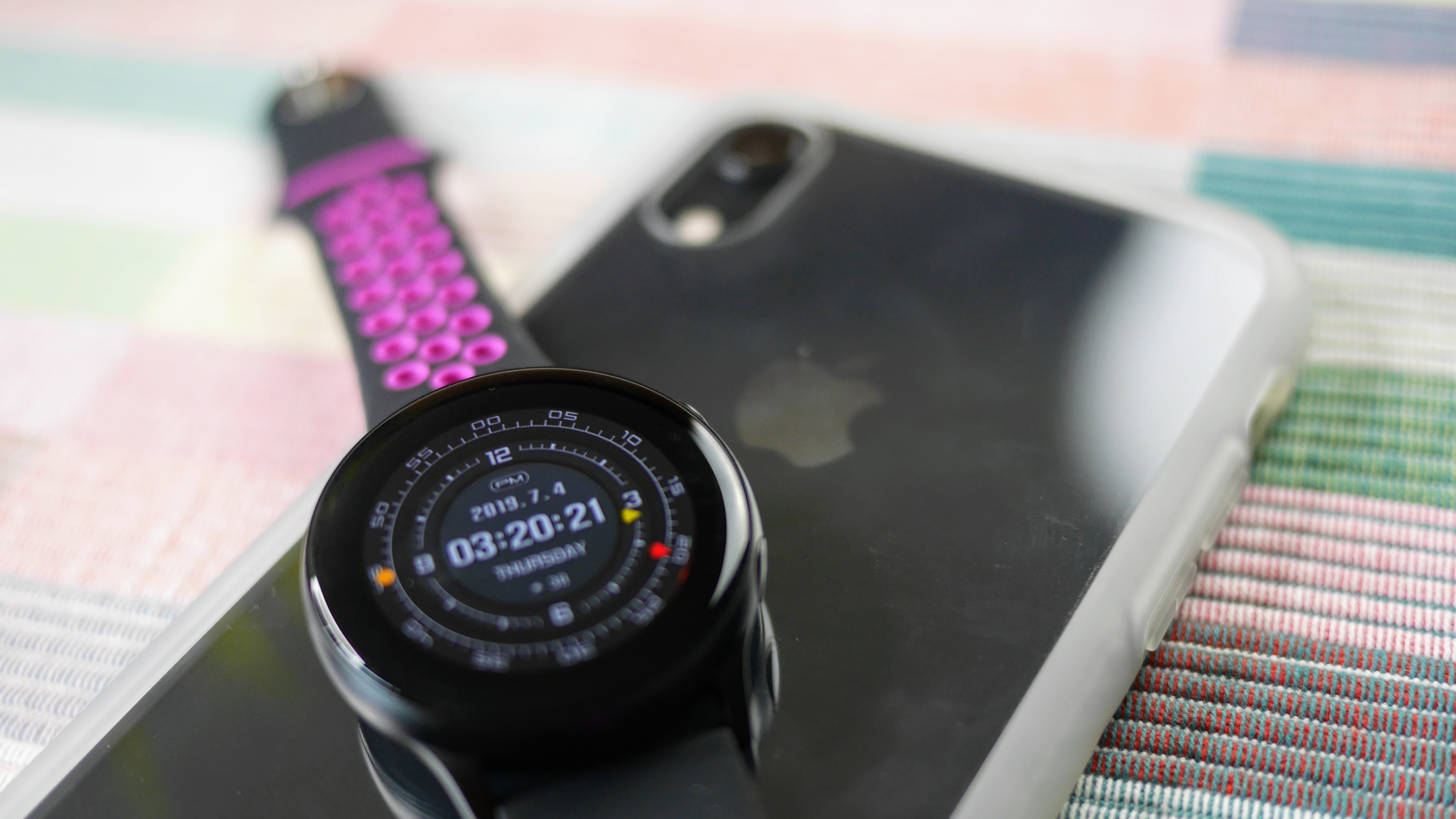 iphone and samsung galaxy watch